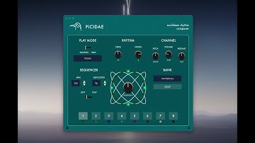Picidae - euclidean rhythm sequencer demo with Korg MS20 and Roland JU-06A