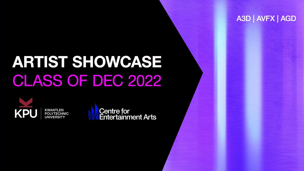 KPU CEA Grad Showcase Dec 2022 - YouTube