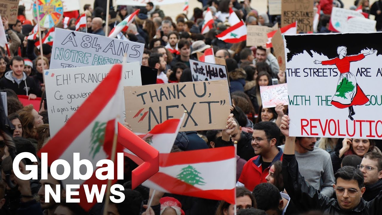 Λίβανος: Πανηγυρισμοί μετά την ανακοίνωση της παραίτησης της κυβέρνησης -  CNN.gr