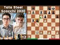 Una Lezione di Tattica! - Caruana vs Duda | Tata Steel Chess 2020