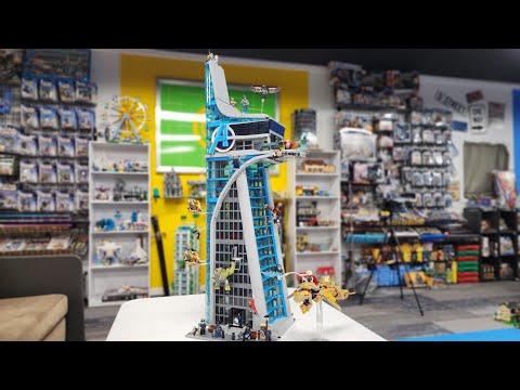 Lego Avengers Tower Speed Build: Building the Ultimate Marvel Headquarters!
