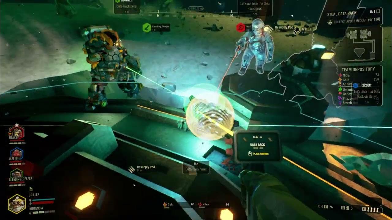 Deep Rock Galactic Data Rack YouTube