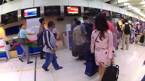 Ngga ada Kios Check In Mandiri, Ngantri  Check In Lion Air di Terminal 1A Soekarno Hatta