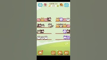 🏅CAT SORT PUZZLE🎧LVL 74🐈 Gameplay Walkthrough 🎮 #shorts #catsort #catsortpuzzle #walkthrough #funny