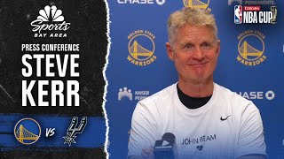Steve Kerr Reacts To Wild Steph Curry-Victor Wembanyama Battle In Warriors Win Nbc Sports Ba