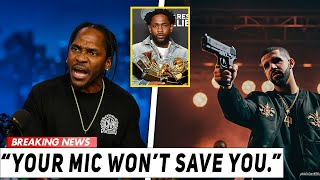 Pusha T FINALLY Fires Back After Drake’s Gun Threat To Kendrick (It’s Getting DARK)