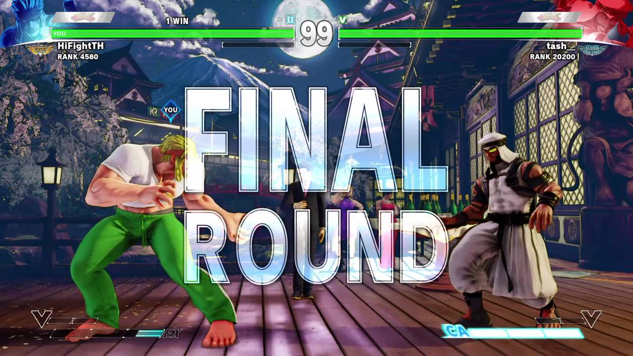Street Fighter V - HiFightTH (Alex) vs _tash Part 2