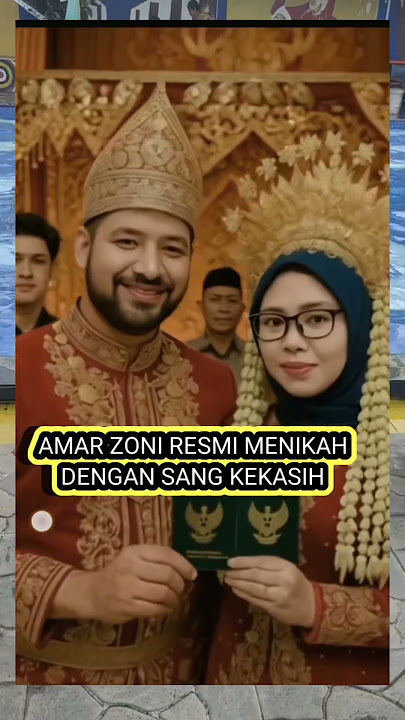 AMAR ZONI HARI INI MENIKAH. . #shots #viral #artist #beritaterkini