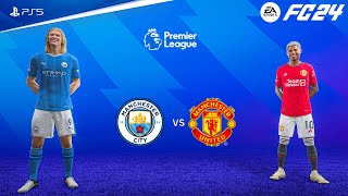 FC 24 - Manchester City vs Manchester United | Premier League 23/24 Full Match | PS5™ [4K60]