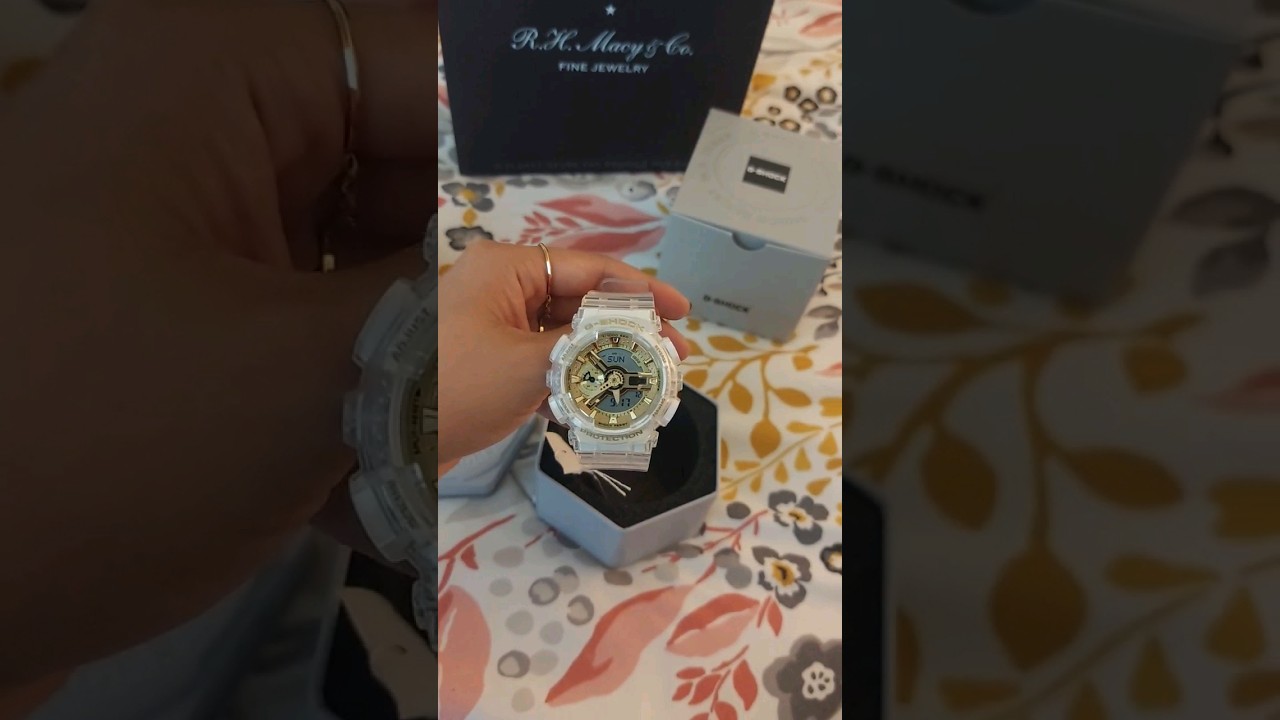 G-shock Analog Digital Women GMAS110SG-7A 