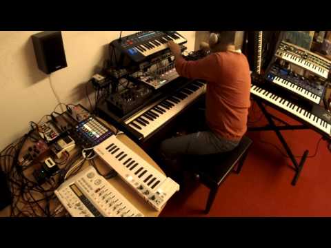 Trance Jam #2 "The Rocket" Arturia Keystep / Beatstep Pro Waldorf Rocket Volca Bass / Keys / Sample