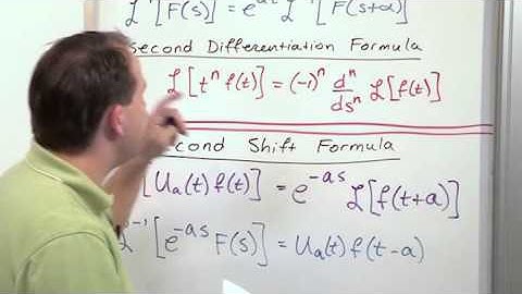 Lesson 20 - Laplace Transform Of Piecewise Functions, Part 2