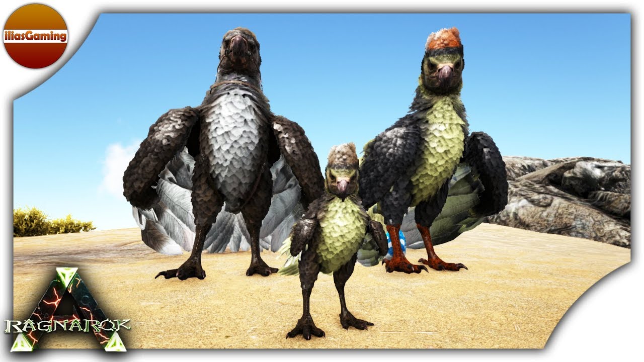 Ark Rag Animals Οικογένεια Argentavis! ARK Rag Plus. E8 - YouTube