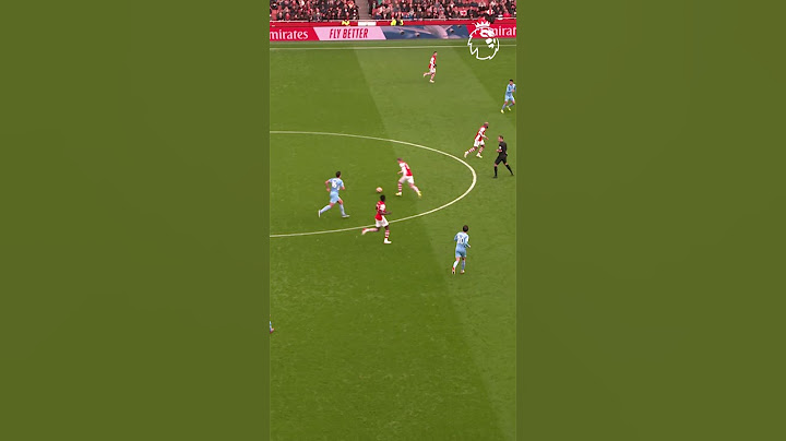 Arsenal defence to attack vs Man City #shorts