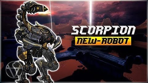 NEW Robot SCORPION GAMEPLAY   War Robots Test Server 6.0.1 WR