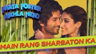 ... - watch bollywood's hot chocolate boy shahid kapoor and ileana
dcruz in the new song, main rang sharba...