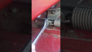 Toro Zero Turn TimeCutter 5060 mower belt trick - easy trick to get the belt on!!!