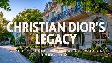 De erfenis van Christian Dior: hoe de klassieke Franse stijl moderne luxewoningen vandaag de dag ...