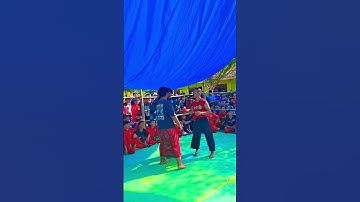 Aksi Sambung Pencak Door Kick Boxing Pencak Silat PAGAR NUSA Dan IKSPI KERA SAKTI PASKER #shorts