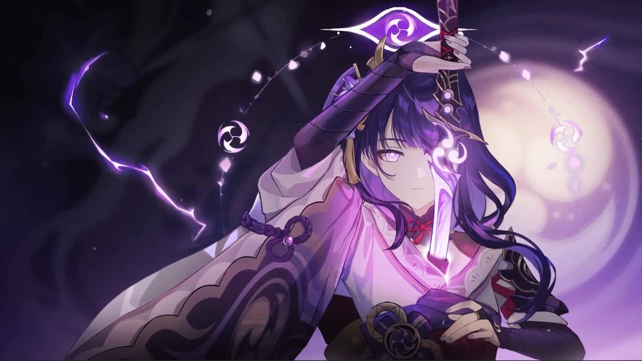 Fem Deku as Raiden Shogun