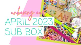 our 2023 planner envy subscription box