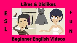 Likes & Dislikes | Colors & Fashion | ESL Beginner Conversation