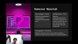 SEMINAR PROPOSAL "Rancang Bangun Computer Based Test Berbasis Website Dengan Teknologi MERN Stack"