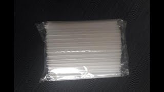 Straws Automatic counting and group packing machine