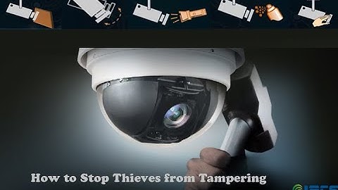 Video tampering | Theft Protection on CCTV | CCTV configuration | CCTV Training
