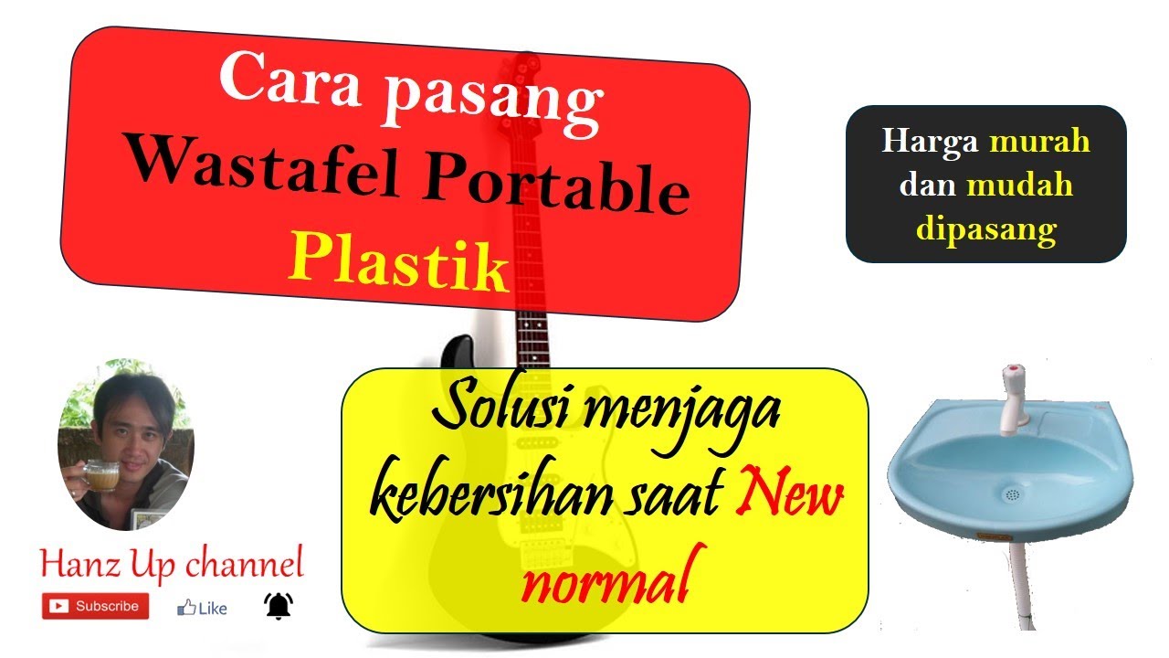  Cara  Pasang  Wastafel  Portable Plastik YouTube