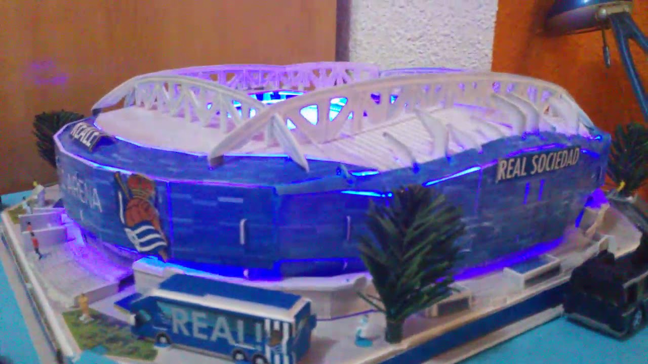 ESTADIO REAL SOCIEDAD REALE ARENA PUZZLE 3D