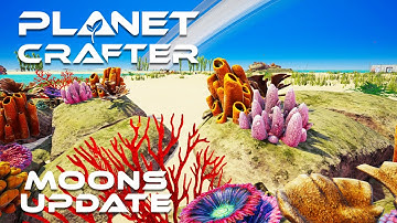 Planet Crafter - Moons Update - A GREAT Start on Aqualis [E5]