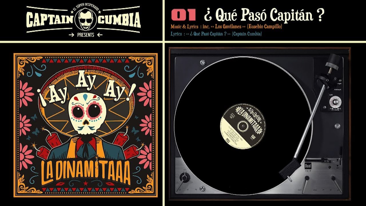 Captain Cumbia presents LA DINAMITAAA (album) adlı videoyu YouTube'da izle Captain Cumbia presents LA DINAMITAAA (album) adlı videoyu YouTube'da izle