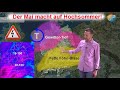 Der Mai macht auf Hochsommer mit 30° + x &amp; Unwettergefahr! Gewitter- &amp; Wettervorhersage 18.-25.05.