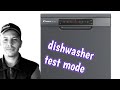 Program test candy dishwasher programme test machine  laver candy brava