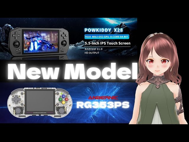その他 POWKIDDY.X28 POWKIDDY X28 Handheld Game Console Android 11, T618
