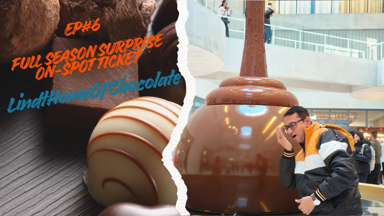 EP6 Peak Season Ticket HUNT in Zurich! | Lindt Chocolate Museum Zurich | অন-স্পট টিকিট অভিজ্ঞতা