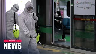 Seoul in all-out effort to disinfect subway stations and trains