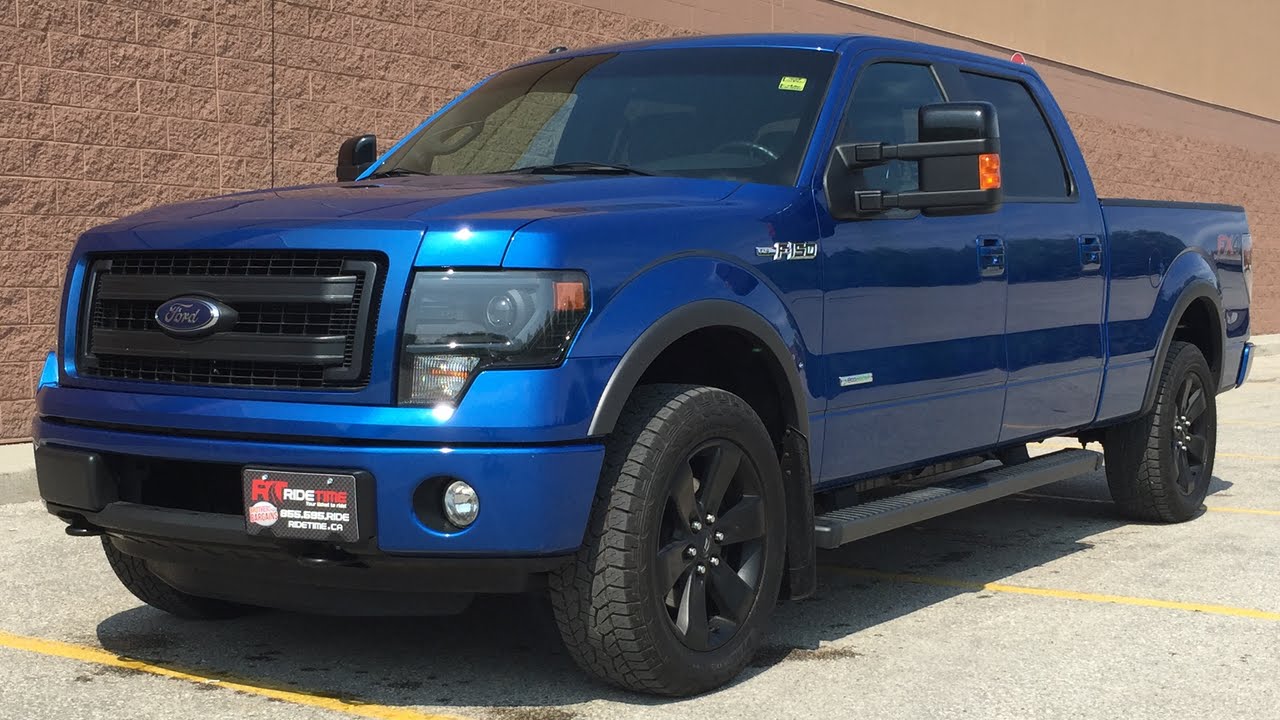 Our 2013 Ford F150 FX4 SuperCrew shown here in Blue Flame is one nice 4X4 t...