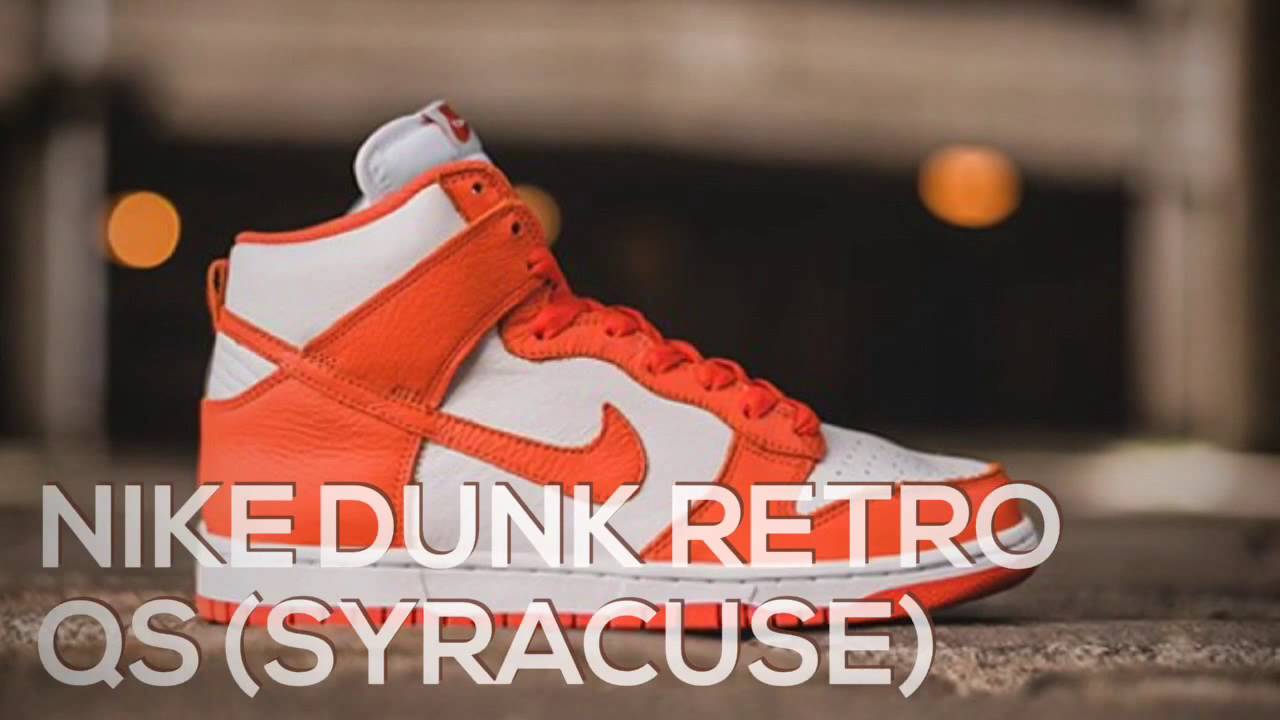 nike dunk high syracuse