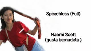 Download Lagu Speechless - Naomi Scott🎤 (Lyrics) | Lirik Lagu  #speechless #naomiscott #aladin #liriklagu #kaubun MP3