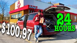 Living at Arby's for 24 Hours • Stealth Camping