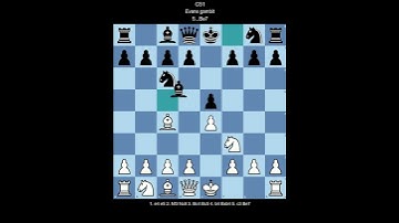 ECO C51 Evans gambit, 5...Be7 (White perspective)