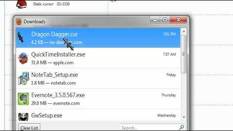 How to Get & Install RuneScape Cursors.avi