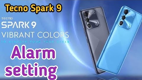 How To Set Alarm In Tecno Spark 9,Tecno Spark 9 Mein Alarm Set Kaise Karen, Alarm