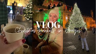 BRUGES CHRISTMAS MARKETS! #vlogmas #shorts