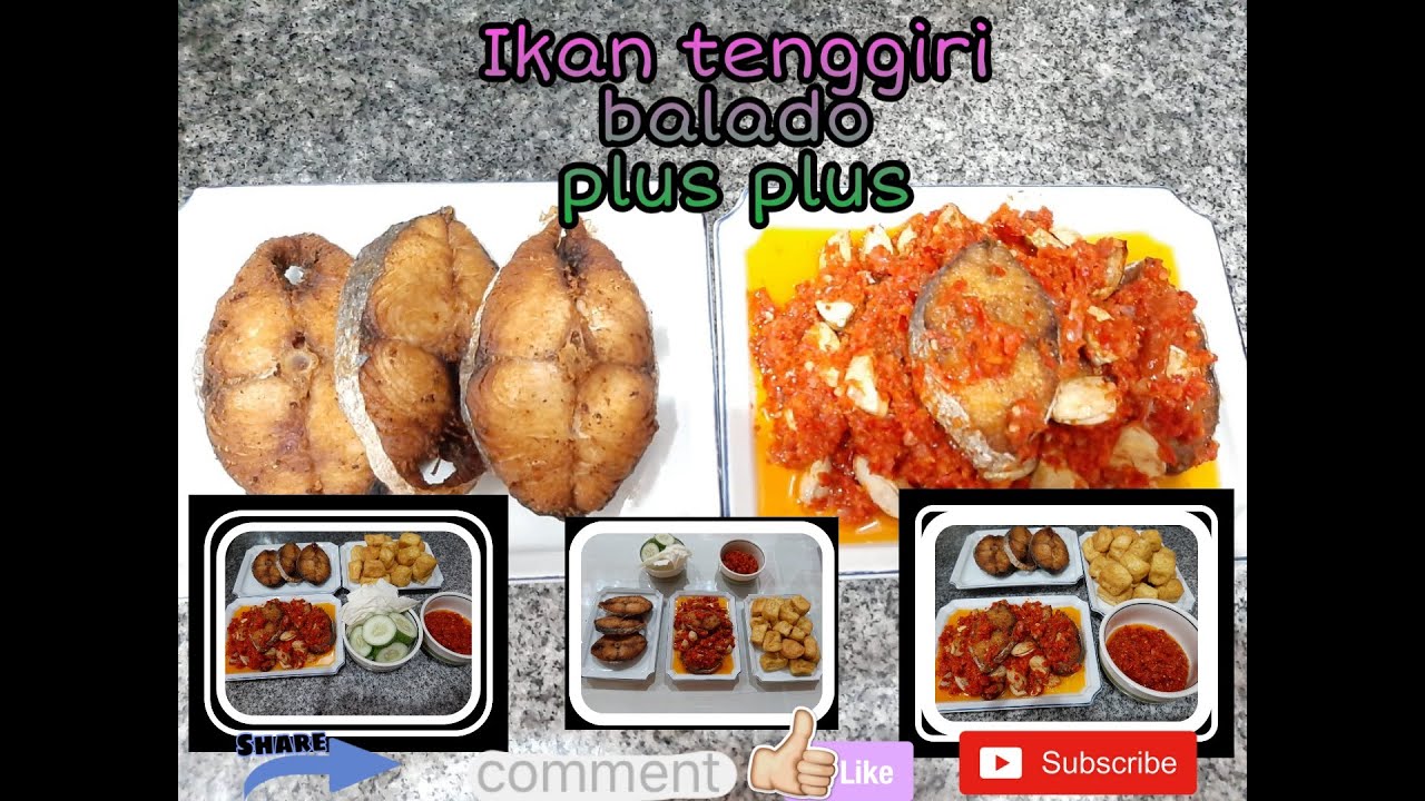 Ikan tenggiri balado resep rumah makan padang - YouTube