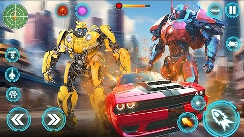 Robot Game: Robot Transform 3D Gameplay 2024