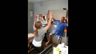 Behind The Scenes At Mix 97 Sean Kelly And Orlena Cain