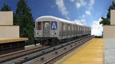 OpenBVE Quickie: The R42 Retirement (A) Train Arriving and Departing Broad Channel!